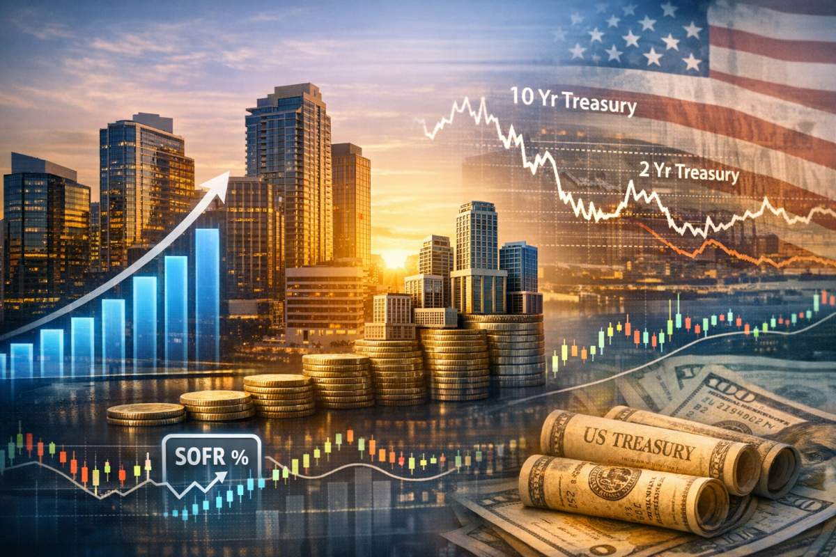 Commercial Real Estate Rates in 2026: Where Cap Rates, SOFR, and Treasury Yields May Head Next